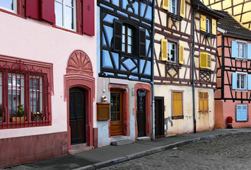 Colourful Houses, Colmar, Alsace, France