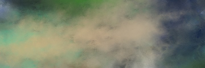 decorative gray gray, dark slate gray and dim gray colored vintage abstract painted background with space for text or image. can be used as horizontal header or banner orientation