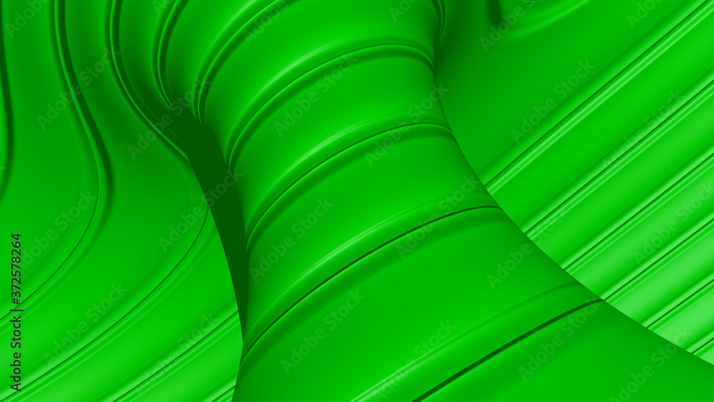 Aufkleber colorful background of lime made by 3d illustration of rough surface with texture and tornado shape 