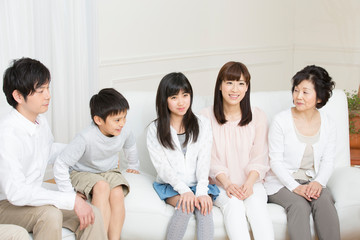 Fototapeta premium 3世代ファミリー