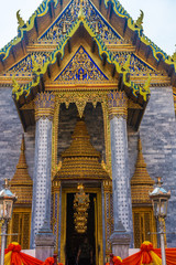 Fototapeta premium BANGKOK, THAILAND, 12 JANUARY 2020: Wat Ratchapradit Sathitmahasimaram Temple
