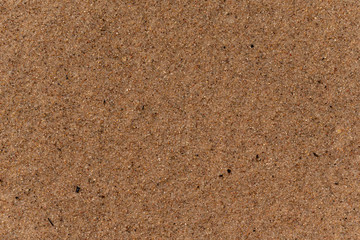 Closeup of smooth wet sand texture