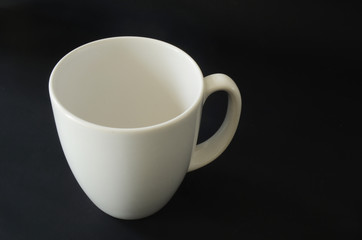 white mug, plain white mug on dark background, coffee mug, white coffee mugs