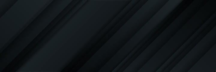 Obraz premium Rich modern black background texture, marbled stone or rock textured banner with elegant holiday color and design for wide banner. Blue dark background for wide banner 