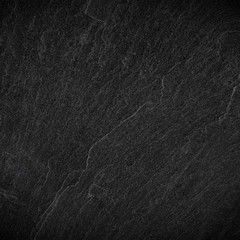Dark grey black slate background or texture.