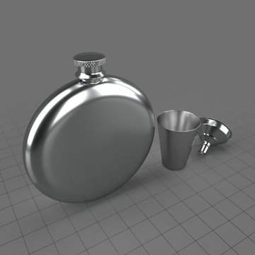 Liquor flask set