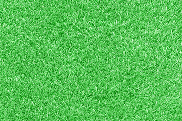 Green artificial grass texture background