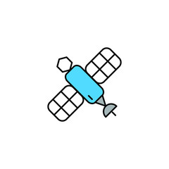 Satellite icon vector design template