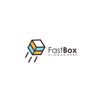 Abstract Box For Delivery Icon Logo Design