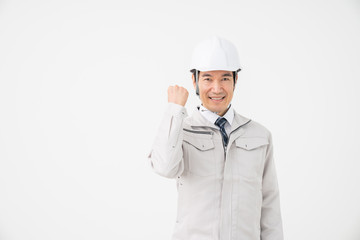 ビジネスマン　作業服
