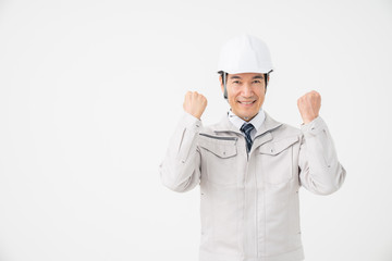 ビジネスマン　作業服