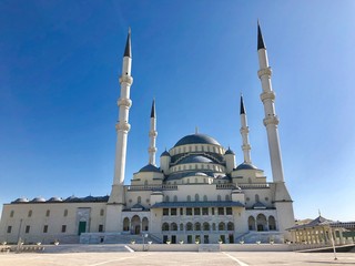 Fototapeta na wymiar Ankara Kocatepe Mosque Turkey