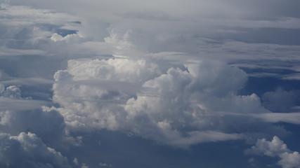 Flying through clouds