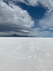 Obraz premium Bonneville salt flats.