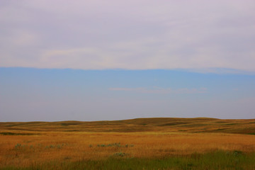 Fototapeta premium Cloudy Prairie