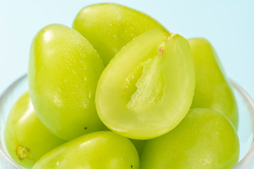 新鮮なシャインマスカット