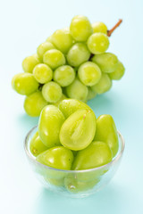 新鮮なシャインマスカット