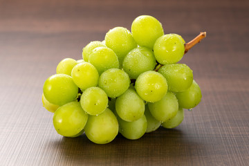 新鮮なシャインマスカット