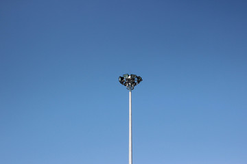 
Large and tall spotlights are used for sports fields.