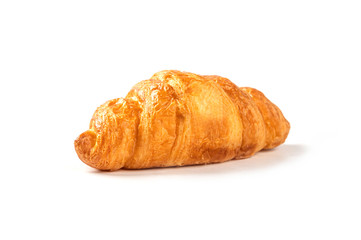 Croissant isolated on white background