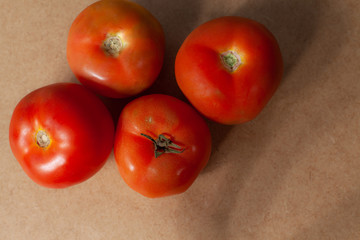 tomatoes on the vine