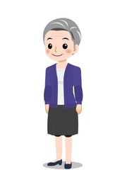 きれいな70代の主婦