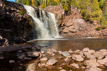 Lower Gooseberry Falls, Gooseberry Falls State Park, Minnesota,USA