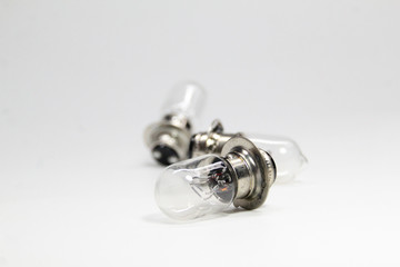 windshield motorcycle light bulb with white background
light bulb on white background