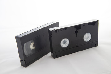 Obraz premium cassette tape isolated on white background