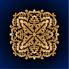 Mandala ornamental round