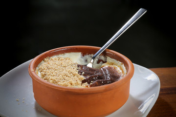 baked rice pudding traditional turkish milk dessert