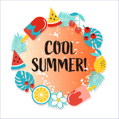 トロピカルのイメージセット	