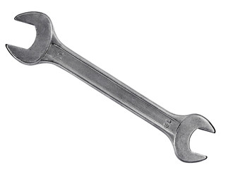 Wrench isolated on white background
