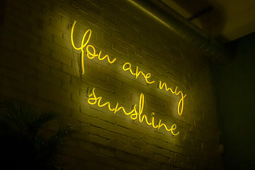 Neon sign