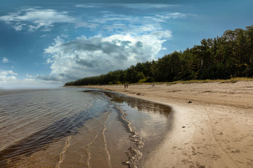 Baltic Sea Riga Gulf Beach