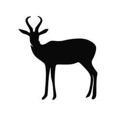 antilope silhouette art vector animal