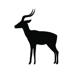 antilope silhouette art vector animal