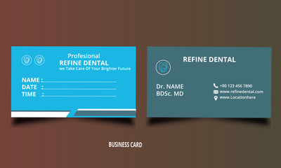 Visiting Card business card template design free blue corporate creative elegant minimalist  stylish trendy professional modern personal card print-ready simple marketing unique business card.