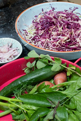 red cabbage salad