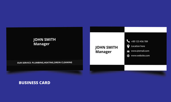 visiting card business card template card design free creative elegant blue corporate minimalist modern personal card stylish trendy professional marketing unique print-ready simple business card.
