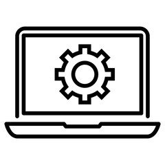 Computer technic icon