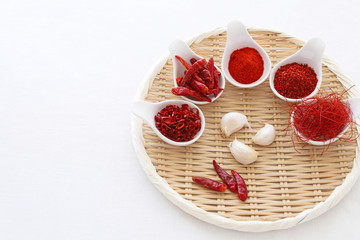 唐辛子とにんにく