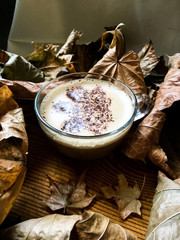 autumn coffee cup