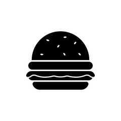 hamburger food icon