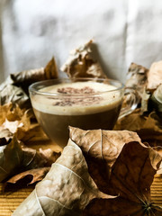 autumn coffee cup