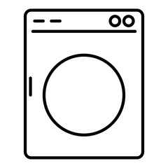 Washing machine icon