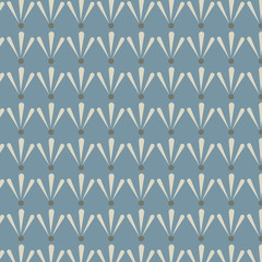 seamless triangle pattern on blue background.