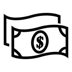 Paper money icon