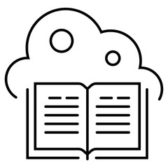 Education, school, science and knowledge icon