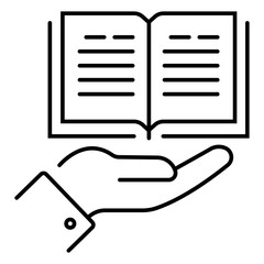 Education, school, science and knowledge icon